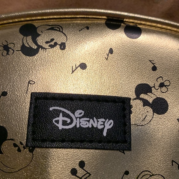 Disney Gold Mickey Mouse Women's Bag brand new makeup / jewelry bag - Picture 3 of 6